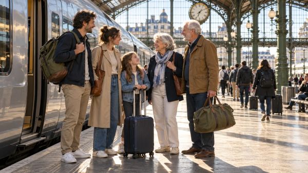 Réservez vos billets de train pour un groupe avec des avantages