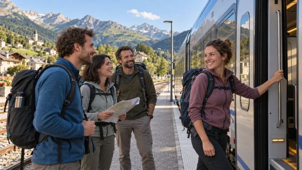 Voyager en train en groupe : une expérience étonnante avec la sncf